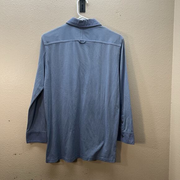 AllSaints Spitalfields Jacks Place Utility Polo Shirt Size S Pockets Henley - Picture 8 of 9